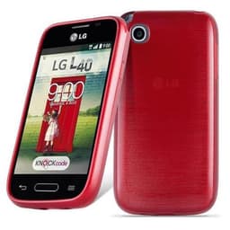 LG L40 Suojakuori Kotelo (Punainen)