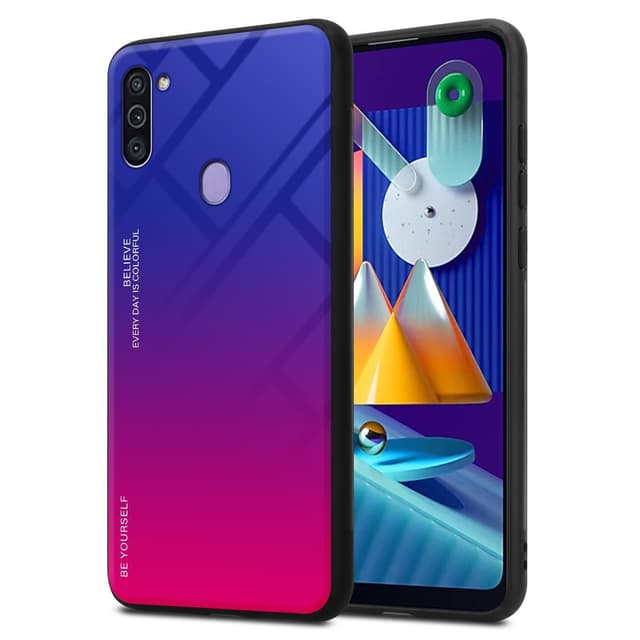 Samsung Galaxy A11 / M11 Skal Fodral Case (Svart)
