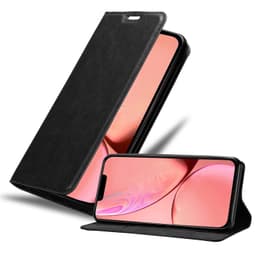 iPhone 13 Suojakuori Lompakkokotelo (Musta)