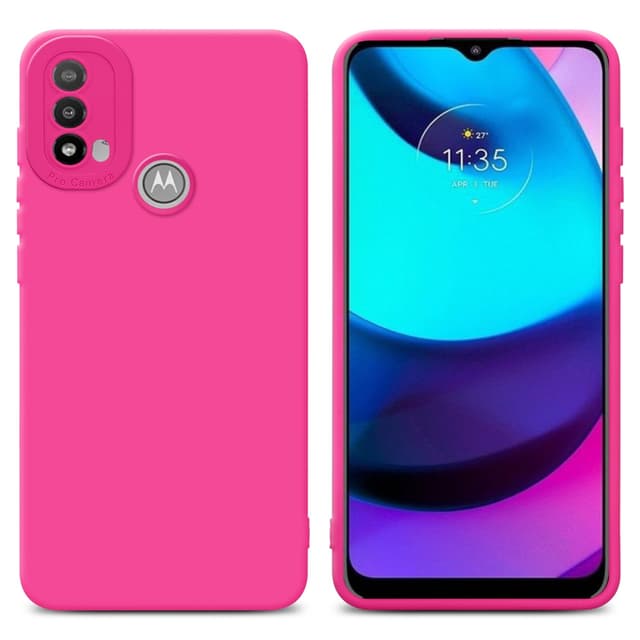Motorola MOTO E20 Cover Etui Case (Lyserød)