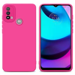 Motorola MOTO E20 Suojakuori Kotelo (Vaaleanpunainen)