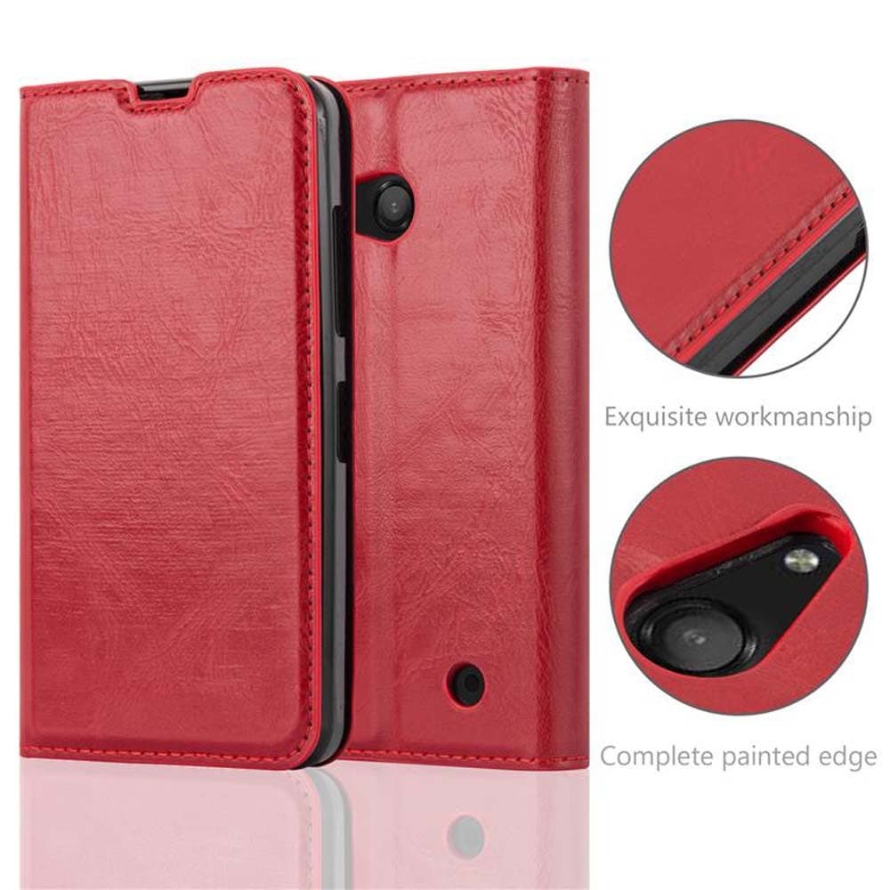 Cadorabo Custodia per Nokia Lumia 550 in Frosty Azzurro - Rigida