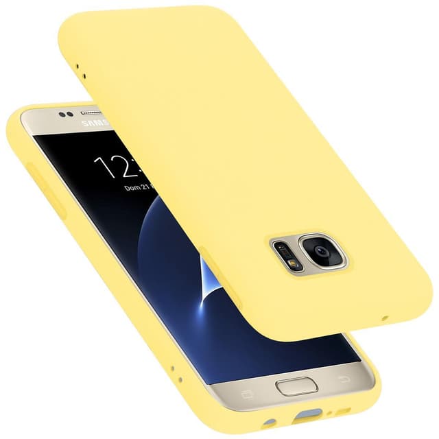 Samsung Galaxy S7 Cover Etui Case (Gul)