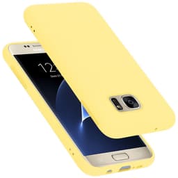 Samsung Galaxy S7 Skal Fodral Case (Gul)