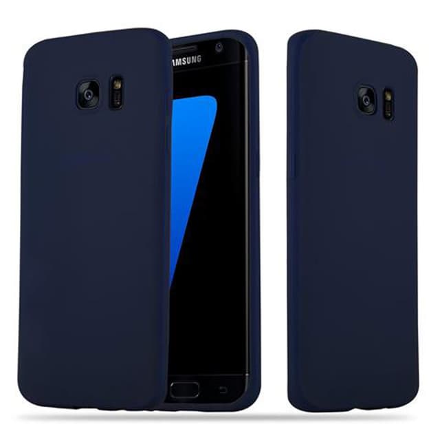 Cover Samsung Galaxy S7 EDGE Etui Case (Blå)