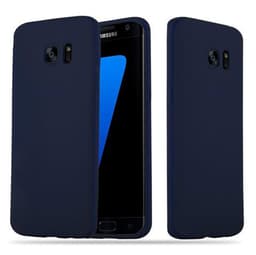 Skal Samsung Galaxy S7 EDGE Fodral Case (Blå)