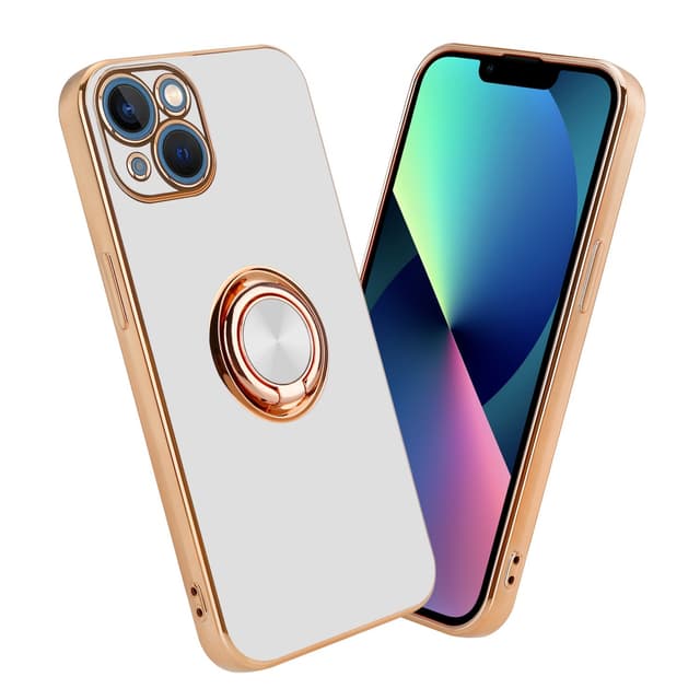 iPhone 14 Skal Fodral Case (Vit)