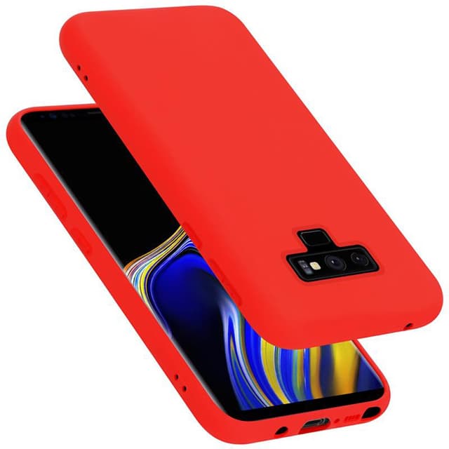 Samsung Galaxy NOTE 9 Skal Fodral Case (Röd)