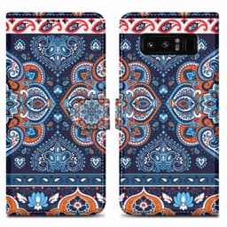 Samsung Galaxy NOTE 8 Plånboksfodral Skal (Blå)