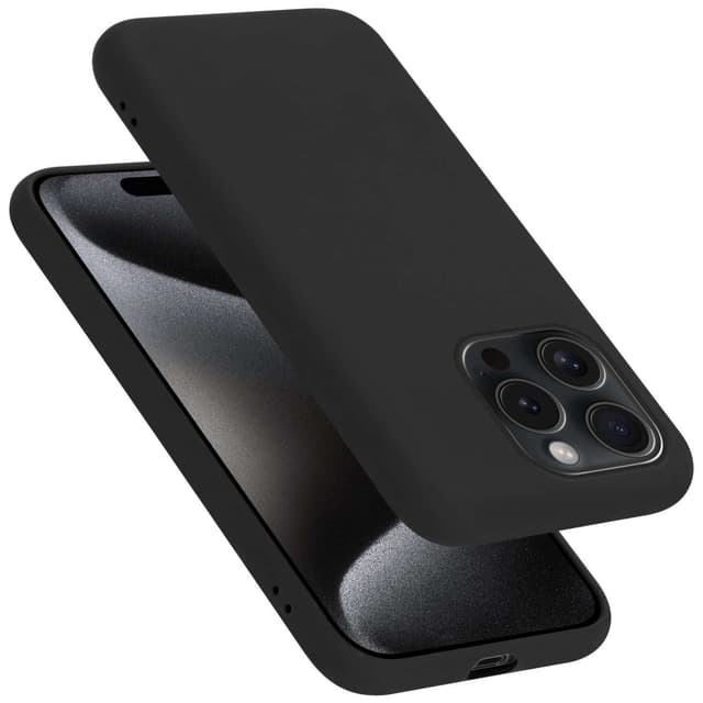 iPhone 15 PRO MAX Suojakuori Kotelo Case (Musta)