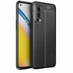 OnePlus Nord 2 5G Suojakuori Case Cover (Musta)