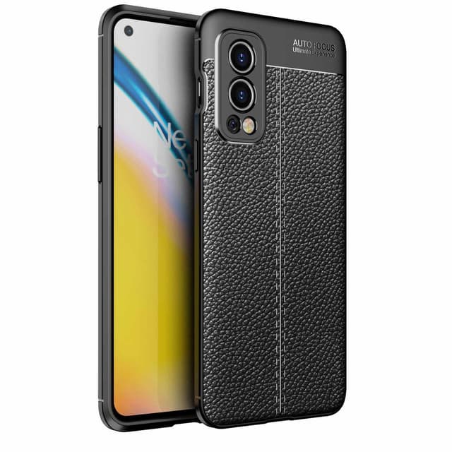 OnePlus Nord 2 5G Suojakuori Case Cover (Musta)
