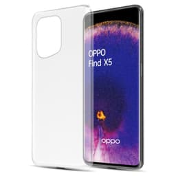 Oppo FIND X5 Skal Fodral Case (Transparent)