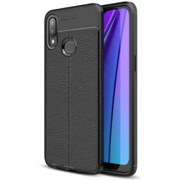 Samsung Galaxy A10s / M01s Deksel Kunstskinn (svart)