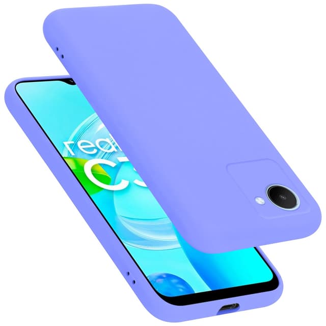 Realme C30 / Narzo 50i PRIME Cover Etui Case (Lilla)