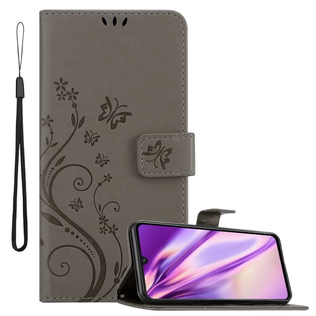 Vivo V21 4G / 5G Pungetui Cover Case (Grå)