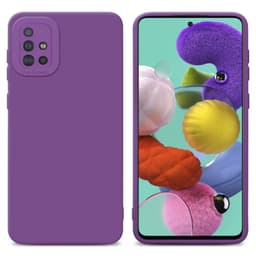 Samsung Galaxy A51 4G / M40s Skal Fodral Case (Lila)