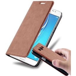 Samsung Galaxy J5 2015 Pungetui Cover Etui (Brun)