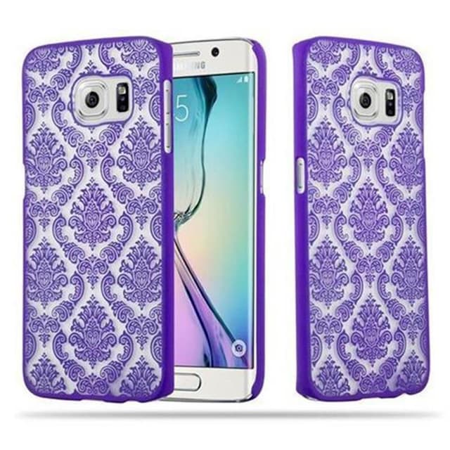 Samsung Galaxy S6 EDGE Skal Fodral Case (Lila)
