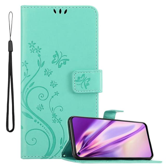 Huawei NOVA 4 Plånboksfodral Skal (Turkos)