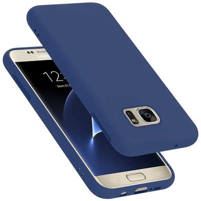 Samsung Galaxy S7 Skal Fodral Case (Blå)