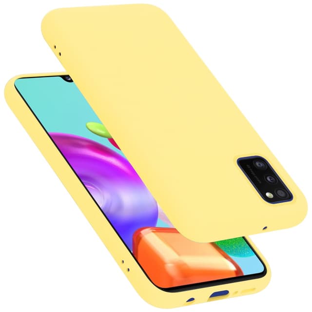 Samsung Galaxy A41 Suojakuori Kotelo (Keltainen)