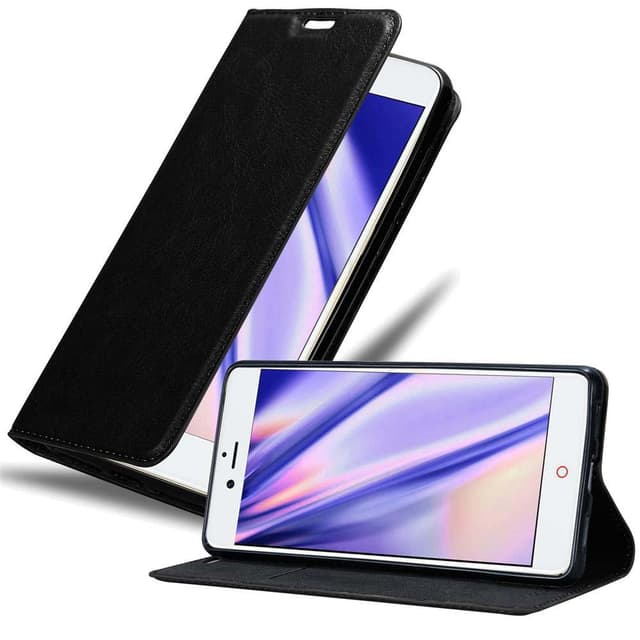ZTE Nubia Z11 Suojakuori Lompakkokotelo (Musta)