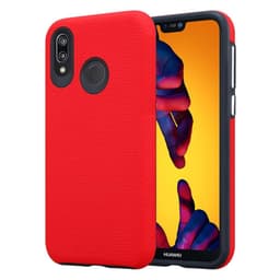 Huawei P20 LITE 2018 / NOVA 3E Skal Fodral Case (Röd)