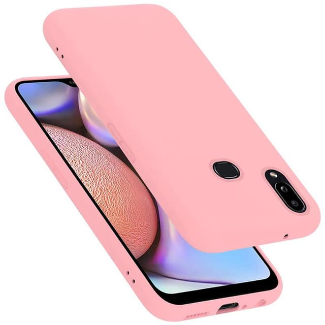 Samsung Galaxy A10s / M01s Cover Etui Case (Lyserød)