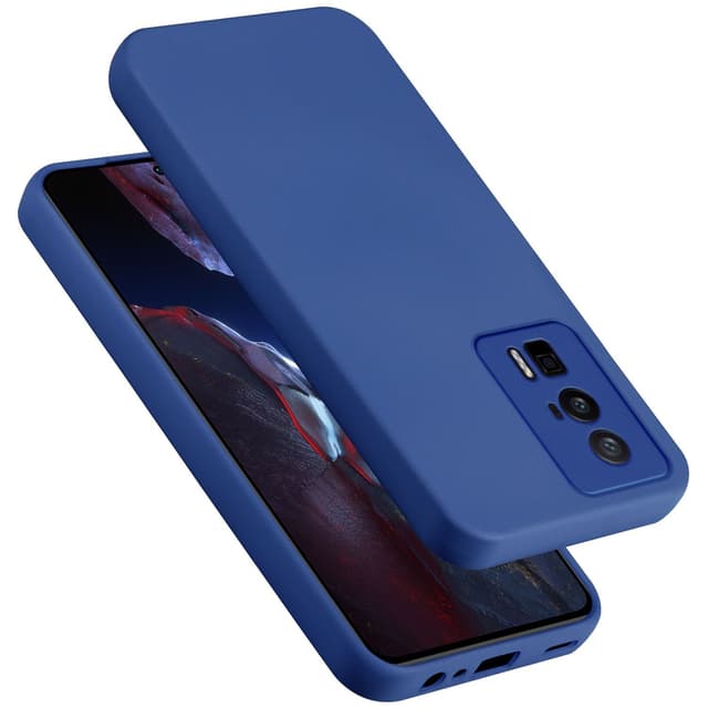Xiaomi Poco F5 Pro Skal Fodral Case (Blå)