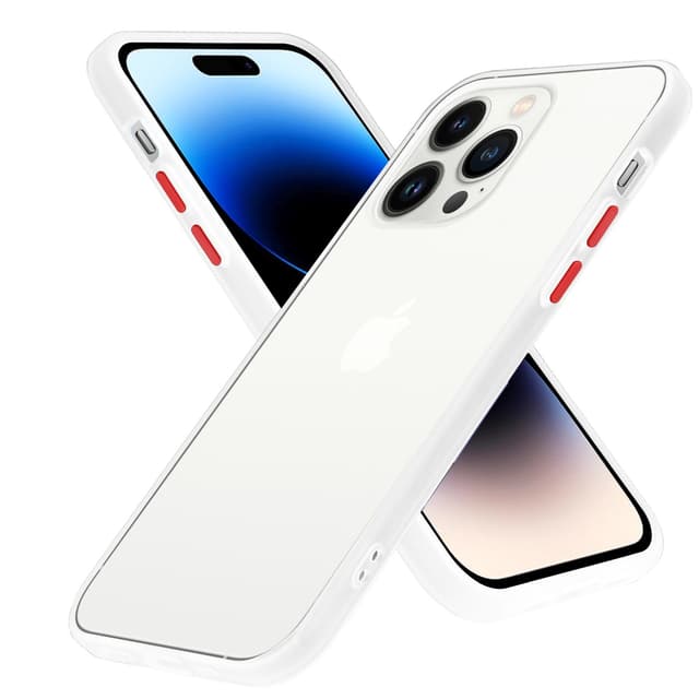 iPhone 14 PRO Etui Case Cover (Gennemsigtig)
