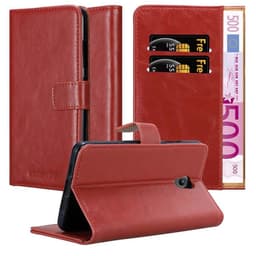Lenovo P2 lommebokdeksel etui (rød)
