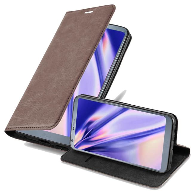 LG G6 Suojakuori Lompakkokotelo (Ruskea)