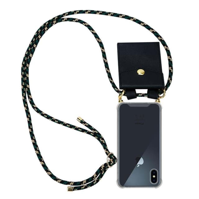 iPhone XS MAX Etui Cover Kæde (Brun)