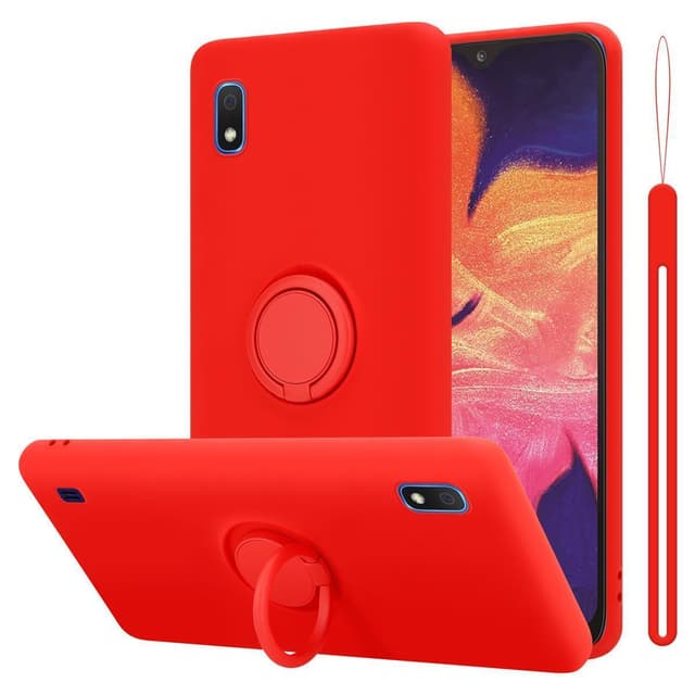 Samsung Galaxy A10 / M10 Suojakuori Kotelo (Punainen)