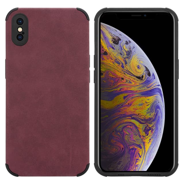 iPhone X / XS Suojakuori Case Kotelo (Violetti)