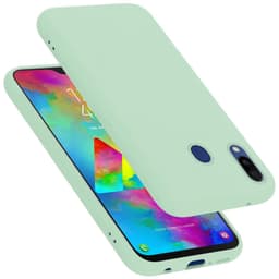 Samsung Galaxy M20 Cover Etui Case (Grøn)