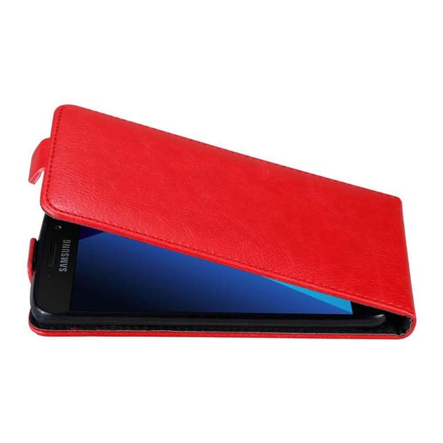 Samsung Galaxy A3 2017 Pungetui Flip Cover (Rød)