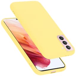 Samsung Galaxy S21 5G Suojakuori Kotelo (Keltainen)
