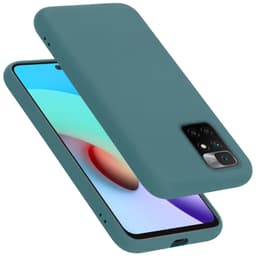 Xiaomi RedMi 10 silikondeksel case (grønn)