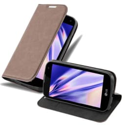 LG K3 2016 lommebokdeksel case (brun)