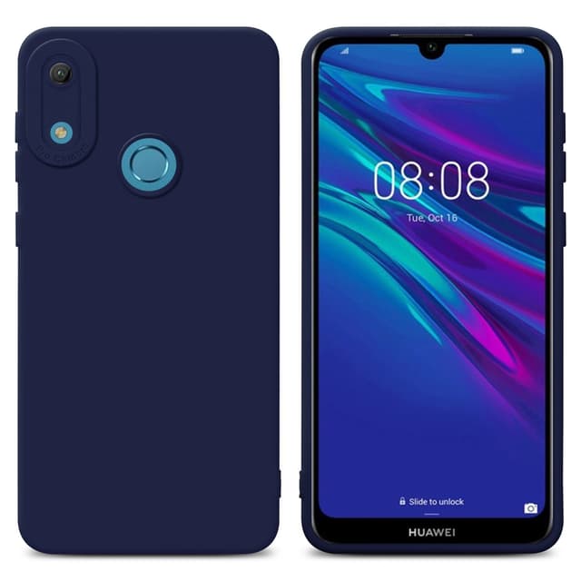 Huawei Y6 2019 Cover Etui Case (Blå)
