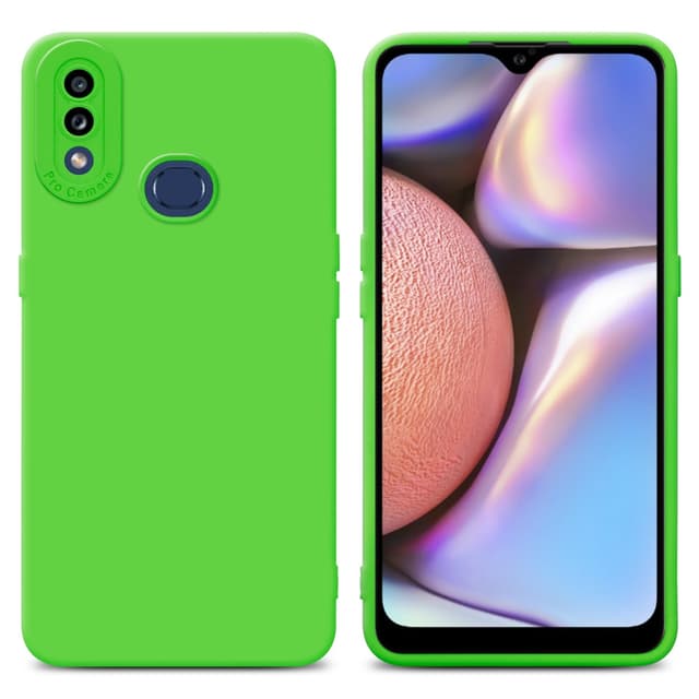 Samsung Galaxy A10s / M01s Skal Fodral Case (Grön)