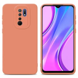 Xiaomi RedMi 9 Deksel cover case (oransje)