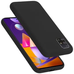Samsung Galaxy M31s Cover Etui Case (Sort)