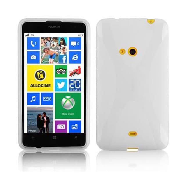 Nokia Lumia 625 Skal Fodral Case (Transparent)