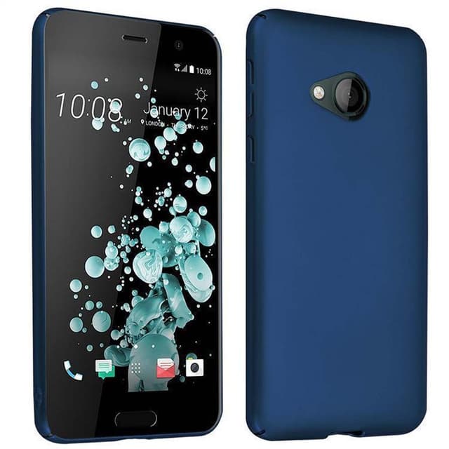 HTC U PLAY Cover Etui Case (Blå)