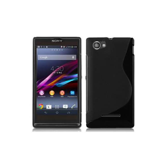 Sony Xperia M Etui Case Cover (Sort)