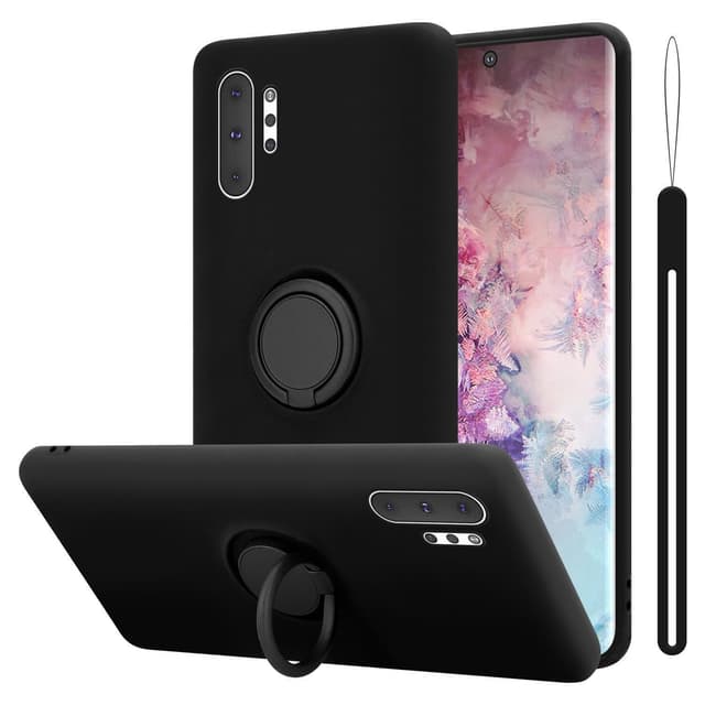 Skal Samsung Galaxy NOTE 10 PLUS Fodral Case (Svart)