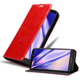 Motorola MOTO E5 PLUS Cover Etui Case (Rød)